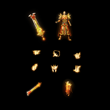 996引擎专用剑甲首饰全套装备系列415