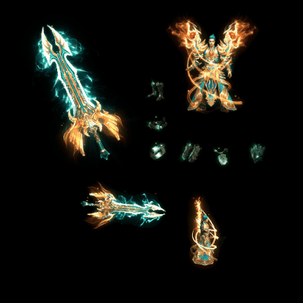 996引擎专用剑甲首饰全套装备系列418