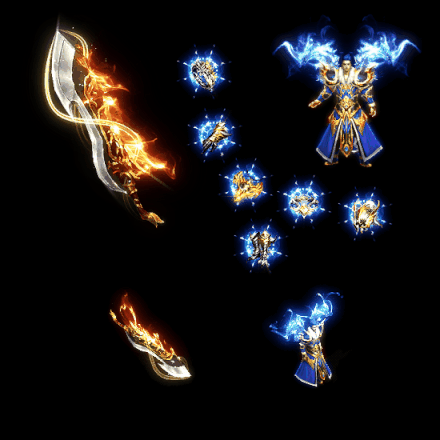 996引擎专用剑甲首饰全套装备系列424