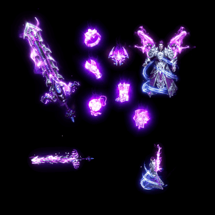 996引擎专用剑甲首饰全套装备系列425