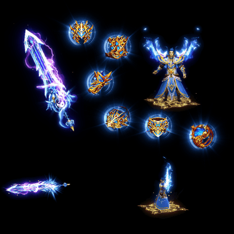 996引擎专用剑甲首饰全套装备系列428