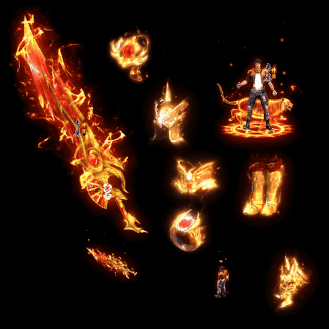 996引擎专用剑甲首饰全套装备系列432