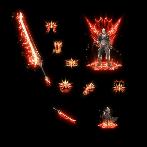 996引擎专用剑甲首饰全套装备系列451