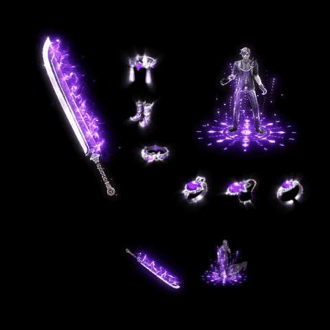 996引擎专用剑甲首饰全套装备系列453