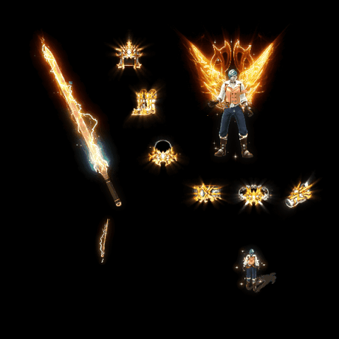 996引擎专用剑甲首饰全套装备系列454