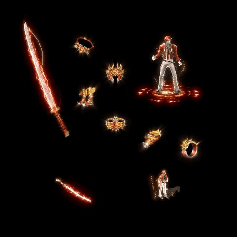 996引擎专用剑甲首饰全套装备系列457