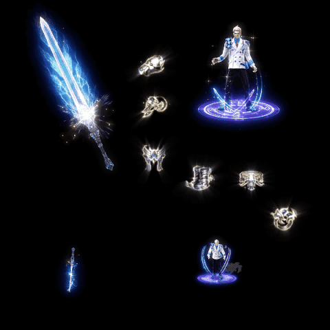 996引擎专用剑甲首饰全套装备系列458