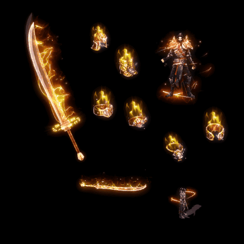 996引擎专用剑甲首饰全套装备系列459