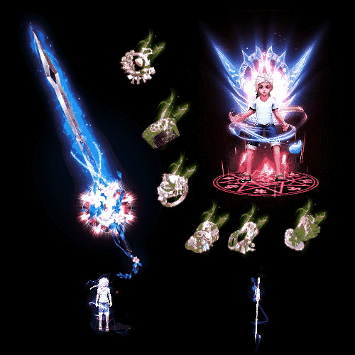 996引擎专用剑甲首饰全套装备系列479