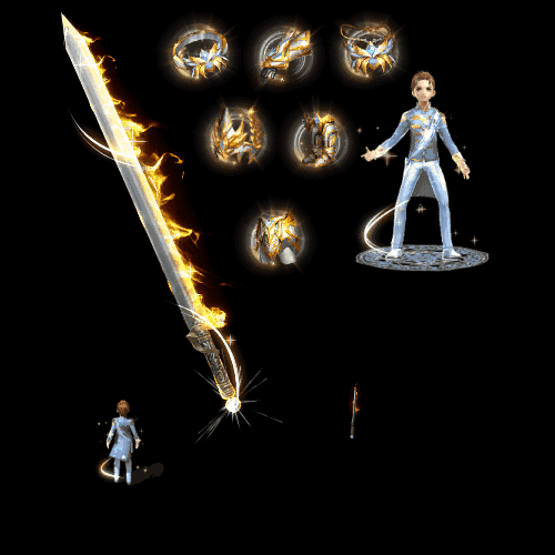 996引擎专用剑甲首饰全套装备系列489