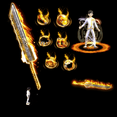 996引擎专用剑甲首饰全套装备系列490