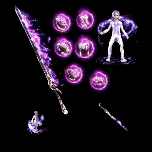 996引擎专用剑甲首饰全套装备系列493