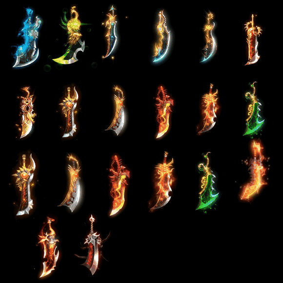 特殊装备战斧弓剑系列0038