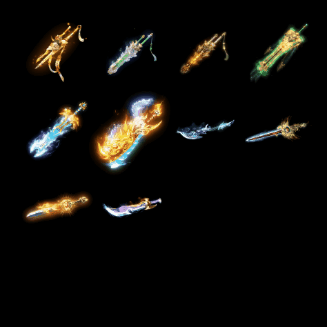 特殊装备战斧弓剑系列0039