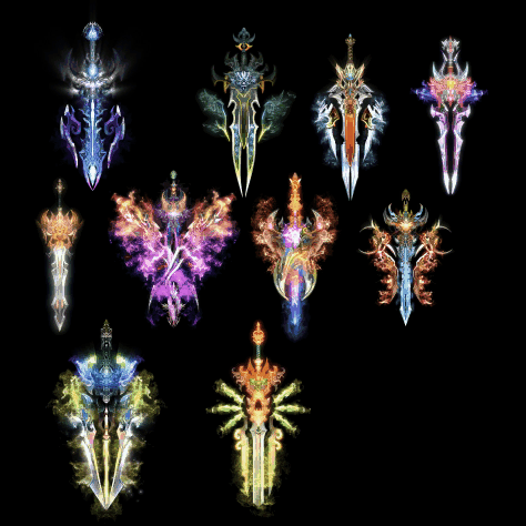 特殊装备战斧弓剑系列0041