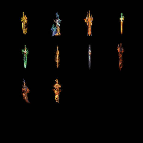 特殊装备战斧弓剑系列0042