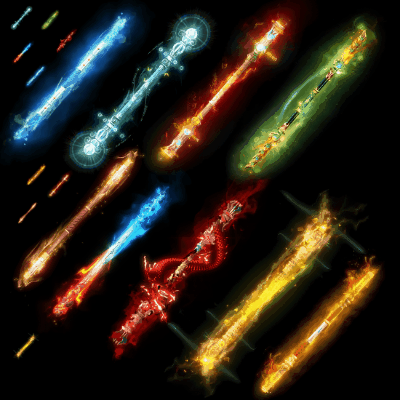 特殊装备战斧弓剑系列0045