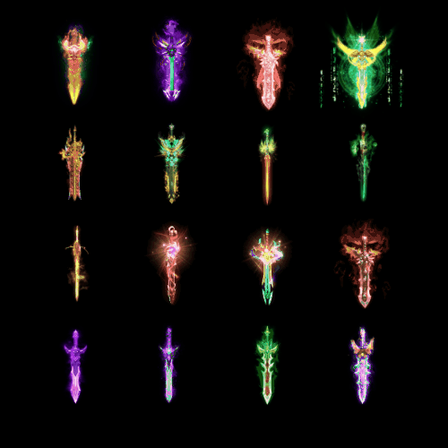 特殊装备战斧弓剑系列0053