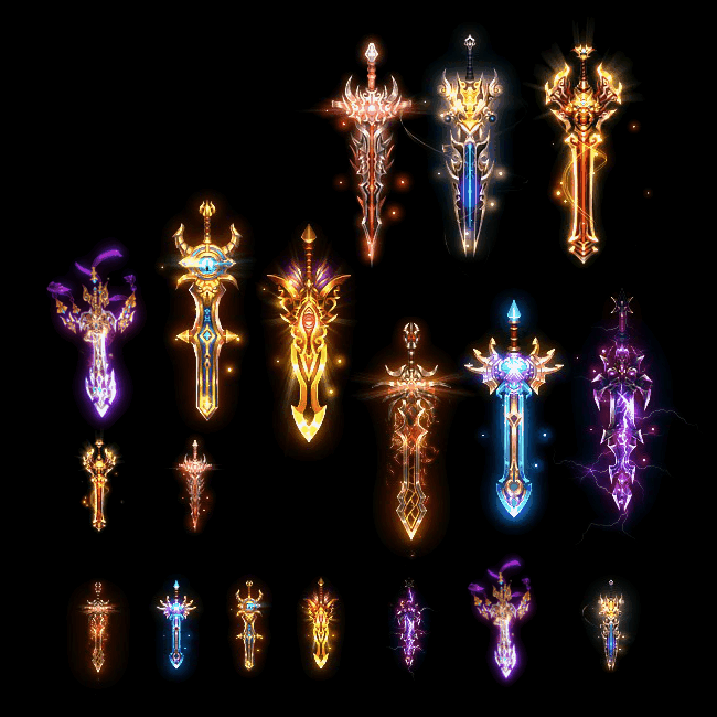 特殊装备战斧弓剑系列0059