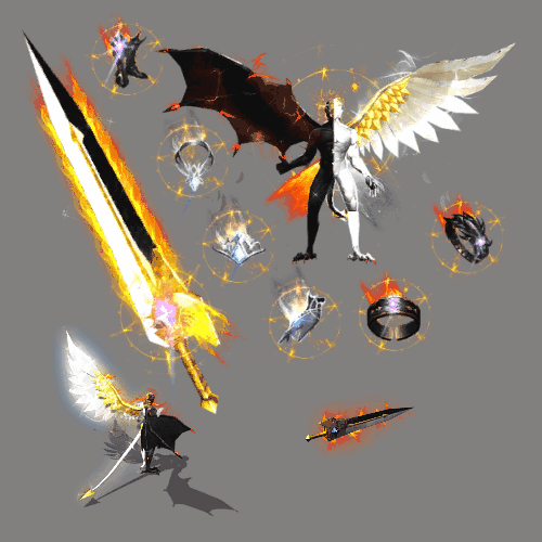 996引擎专用剑甲首饰全套装备系列512