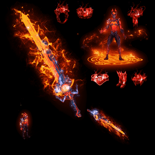 996引擎专用剑甲首饰全套装备系列513