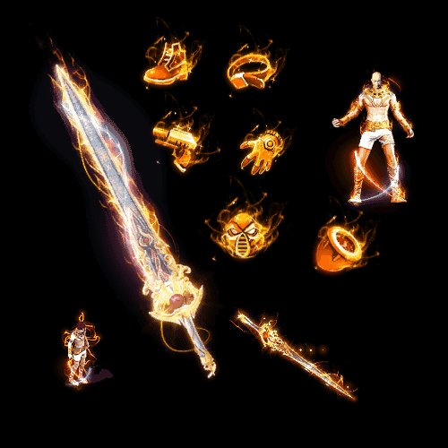 996引擎专用剑甲首饰全套装备系列517