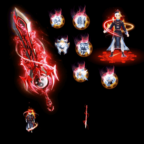 996引擎专用剑甲首饰全套装备系列520