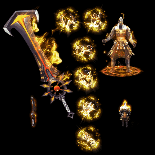 996引擎专用剑甲首饰全套装备系列532