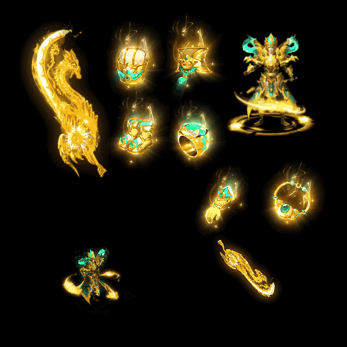 996引擎专用剑甲首饰全套装备系列533