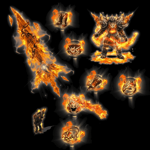 996引擎专用剑甲首饰全套装备系列534