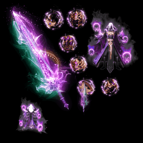 996引擎专用剑甲首饰全套装备系列540