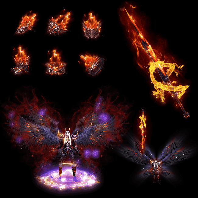 996引擎专用剑甲首饰全套装备系列545