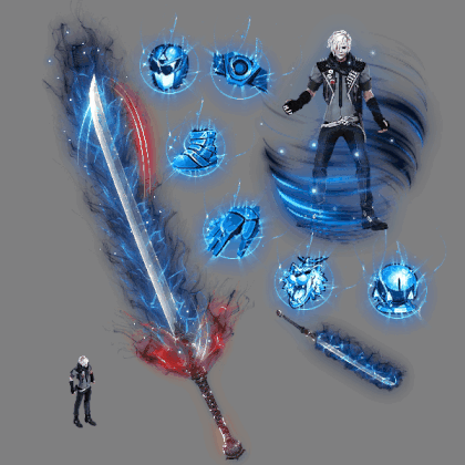 996引擎专用剑甲首饰全套装备系列552