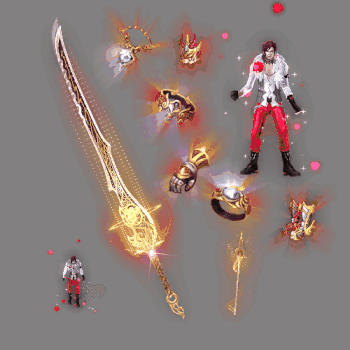 996引擎专用剑甲首饰全套装备系列555