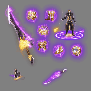 996引擎专用剑甲首饰全套装备系列562