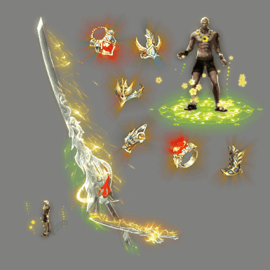 996引擎专用剑甲首饰全套装备系列563