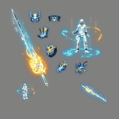 996引擎专用剑甲首饰全套装备系列565