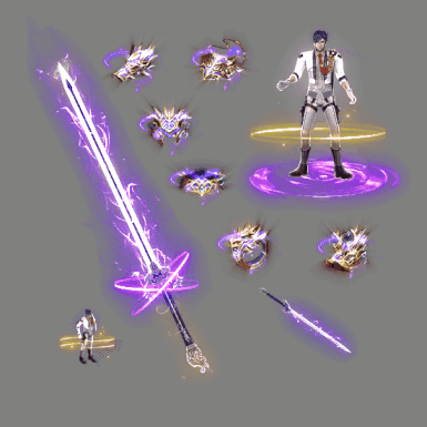 996引擎专用剑甲首饰全套装备系列567