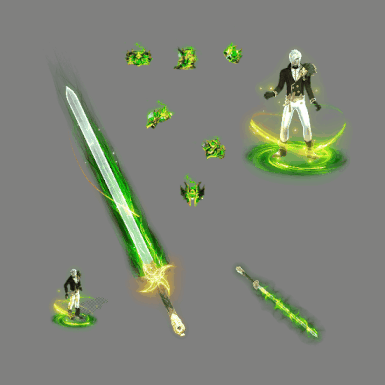 996引擎专用剑甲首饰全套装备系列581