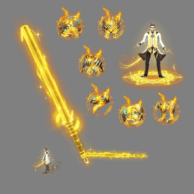 996引擎专用剑甲首饰全套装备系列587