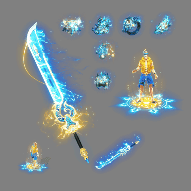 996引擎专用剑甲首饰全套装备系列588