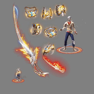 996引擎专用剑甲首饰全套装备系列589