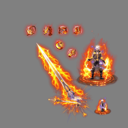 996引擎专用剑甲首饰全套装备系列595