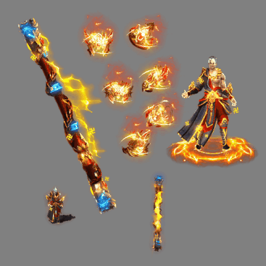 996引擎专用剑甲首饰全套装备系列597