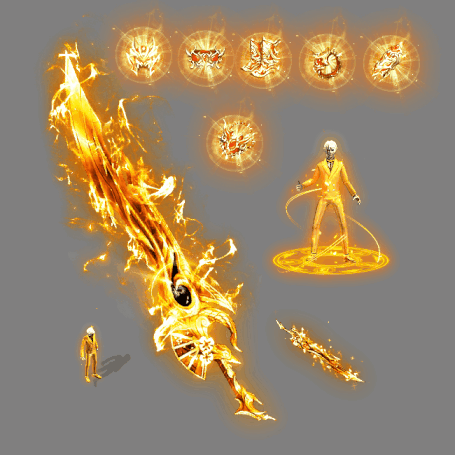 996引擎专用剑甲首饰全套装备系列599