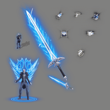 996引擎专用剑甲首饰全套装备系列607