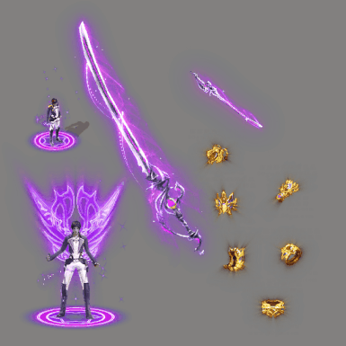 996引擎专用剑甲首饰全套装备系列608