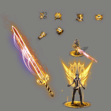 996引擎专用剑甲首饰全套装备系列609