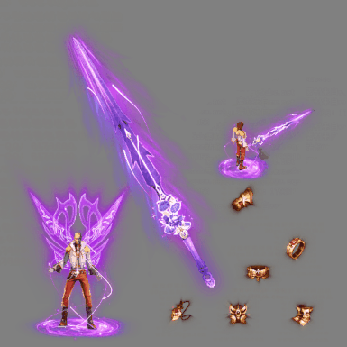 996引擎专用剑甲首饰全套装备系列611