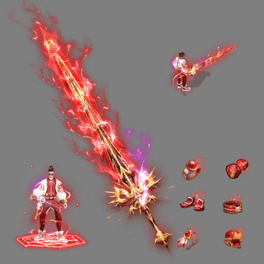 996引擎专用剑甲首饰全套装备系列621